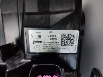 фото thumb №6, Seat leon iv 4 полный led лампа левая eu 5fb941007b