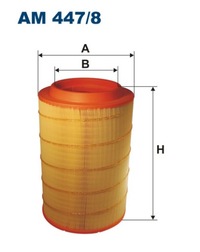фото thumb №16, Filtron am 447/8 фільтр повітря