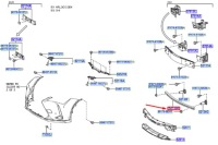 фото thumb №9, Lexus ux передний бампер усилитель новый оригинальный 5213276030