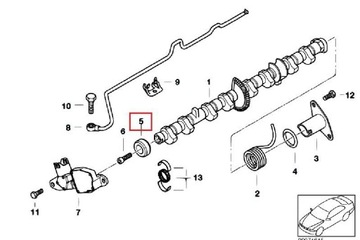 фото thumb №8, Bmw 1 e82 купе 2.0i valvetronic wał магнитный колесо 11377534164