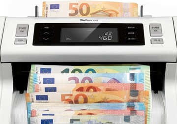 Liczarka Banknotów Safescan 2265 EUR i GBP