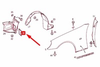 фото thumb №8, Mercedes-benz gla h247 радиатор канал воздуха сегмент a2475051200 новый