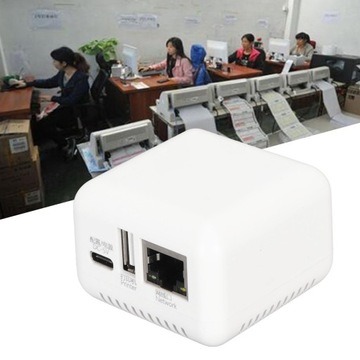 ПОРТ USB 2.0 БЫСТРЫЙ МИНИ-СЕРВЕР ПЕЧАТИ 100–240 В