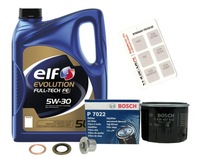 фото thumb №1, Масло 5w30 elf fulltech fe + фильтр bosch renault fluence, megane iii 1.5 dci