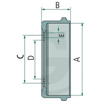 фото thumb №1, Bpw барабан тормозной