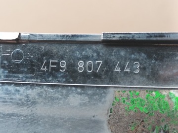 фото thumb №10, Планка na бампер задній audi a6 c6 універсал зад хром