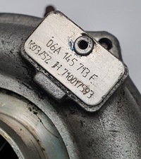 фото thumb №6, Турбонагнітач турбіна audi tt 8n 1.8 t 06a145713f