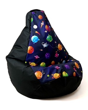 Пуф GoGift PEAR 105x80 см, разноцветный