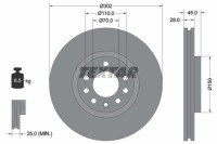 фото thumb №16, Гальмівні колодки гальмівні volvo перед s40 v50 04- saab 9-3