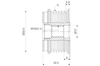 фото thumb №14, Valeo шків генератора 588068