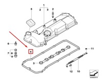 фото thumb №7, Прокладка крышки клапанов двигателя bmw 3 e46 7521009 11127521009 oem