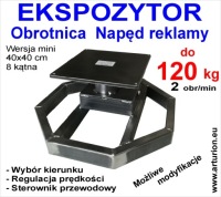 фото thumb №10, Obrotnica механизм поворотный stojąco-wiszący do 120kg reg.prędk i выбор kie