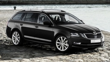 НАКЛАДКА НА ЗАДНИЙ БАМПЕР SKODA OCTAVIA 3 COMBI