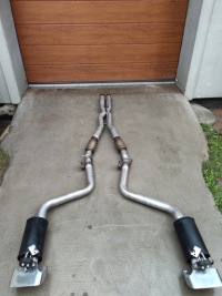 фото thumb №1, Dodge challenger scat pack система выпускной 2015+