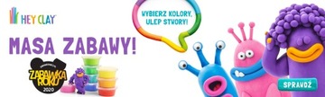 HEY CLAY ALIEN Aliens Пластиковая глина 18 ЦВЕТОВ + ПРИМЕНЕНИЕ