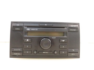 фото thumb №1, Радіо ford focus c-max 6000 cd 3m5t18c815be + код