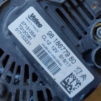 Citroen peugeot 1.2 vti генератор 9818677980 в Украине, фото thumb