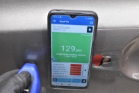 Двері ліва перед передні nh-701m honda civic 8 viii седан 05-08 Ціна, фото thumb