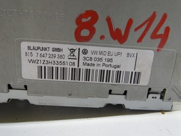 фото thumb №10, Радіо cd навігація навігація 3c8035195 vw scirocco iii tiguan 5n golf vi