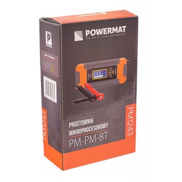 Prostownik MIKROPROCESOROWY Akumulatorowy 6/12/24V