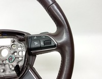фото thumb №6, Руль коричневая кожа лепестки audi a8 d4