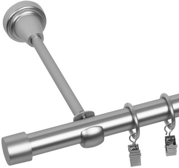 Карниз ОДИНАРНЫЙ 220 СМ 19 ММ SMART METAL 3 ЦВЕТА RENA