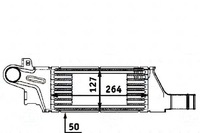 фото thumb №1, Інтеркулер opel corsa c 1,7di behr hella