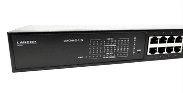 Свитч Lancom GS-1224, 24x1GbeE 4SFP 24x1GB