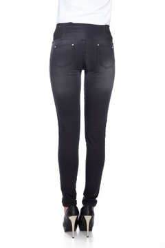 557__roz_L__WYSZCZUPLAJĄCE SPODNIE JEANS,SLIM