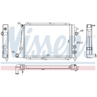 фото thumb №1, Радиатор wody opel calibra a vectra a 91-97 2.0