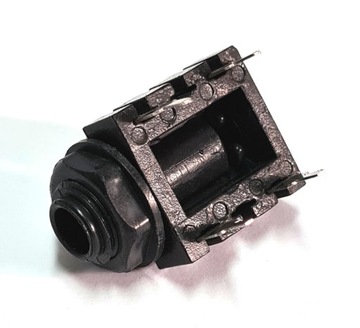 GNIAZDO MONTAŻOWE JACK 6,3mm MONO 2 szt