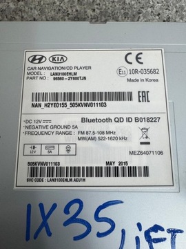 фото thumb №6, Радіо навігація hyundai ix35 2013-2015 96560-2y600tjn рестайлінг