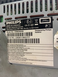 фото thumb №7, Philips cem2000 радіо радіопрогравач cd aux usb