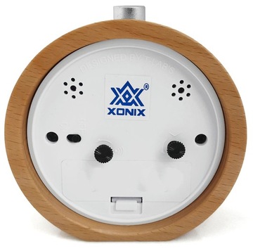 Деревянный будильник XONIX с бесшумным механизмом для комнаты