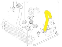 фото thumb №2, Nissan interstar 2.5 dci 2002 - труба интеркулер