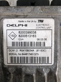 фото thumb №5, Бортовой компьютер двигателя nissan note e11 8200399038