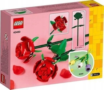 LEGO 4046056 LEGO ICONS ROSES FLOWERS 4046 КРАСНЫЙ ПОДАРОК ​​НА ДЕНЬ ВАЛЕНТИНА