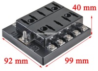 фото thumb №2, Коробка разъём основание предохранителей unival x10