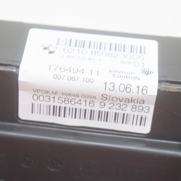 фото thumb №6, Bmw 3 f30 f35 f31 2016 спидометр / спидометр