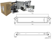 фото thumb №1, Интеркулер fiat sedici suzuki sx4 1.9d 06.06- nis