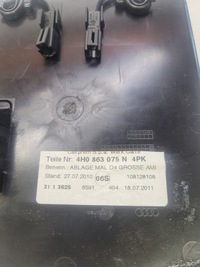 фото thumb №5, Бардачок полка туннель audi a8 d4 4h0863075n