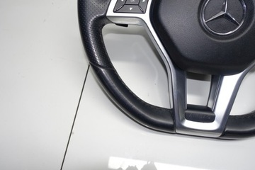 фото thumb №12, Mercedes w204 кермо c-klasa рестайлінг amg w176 подушка пелюстки w207