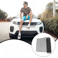 фото thumb №14, Czarna алюмінієва сітка захист бампера do автомобіля