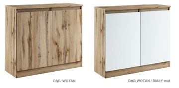 013-054 KOMODA B2d/100cm - CZARNY / WOTAN