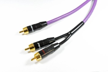 Kabel do subwoofera typu Y cinch 2xRCA-RCA Melodika MDSWY30 - 3m
