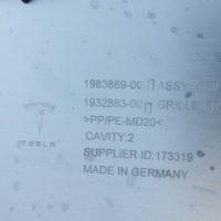 Tesla model y рестайлинг  25- решётка нижняя бампера перед 1983889-00-d 193288300d Оригинал, фото thumb
