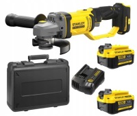 Угловая шлифовальная машина STANLEY SFMCG400M2K 18V 2x4Ah