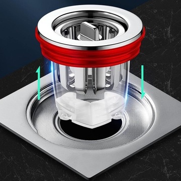 FRESHFLOW - Слив для ванной комнаты с антизапахом, без неприятных запахов.