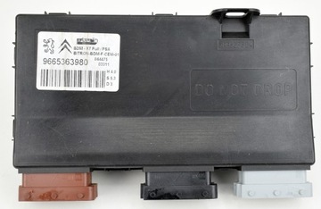 фото thumb №1, Citroen c5 iii модуль сидіння блок керування лівий водія 9665363980