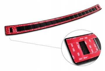 фото thumb №10, Vw arteon универсал 2020- накладка na бампер карбон